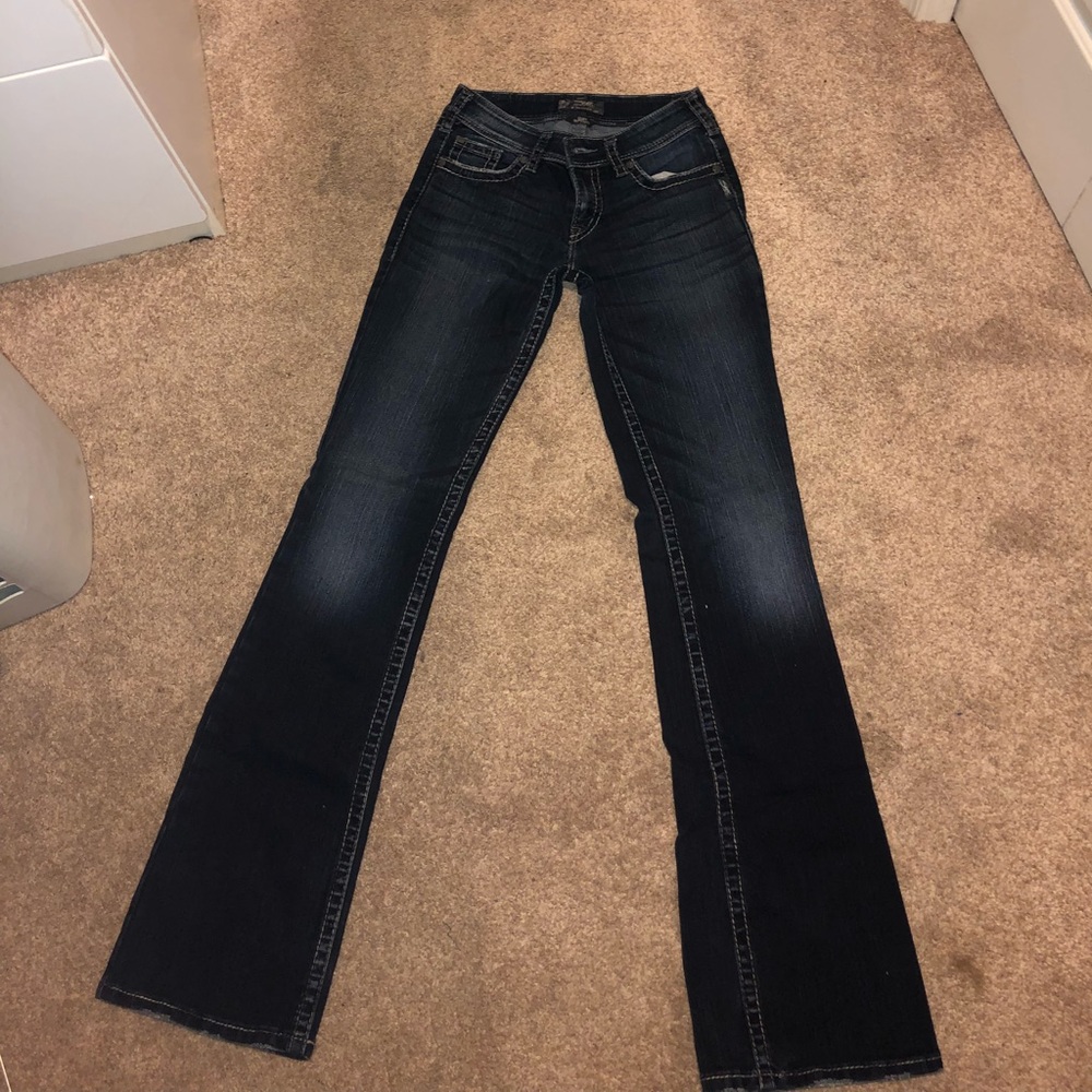 Buckle jeans, boot cut size 28x36
